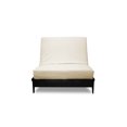 thumbnail image 2 of Premium Cotton/Polyester Futon Cover by Prestige Furnishings - Solid Collection - Solid Natural - Chair Size (28" x 54"), 2 of 6
