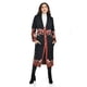thumbnail image 4 of Cardigan largo de estilo artesanal Roman Fashion /Juvenil, 37678 (Negro) negro G, 4 of 6