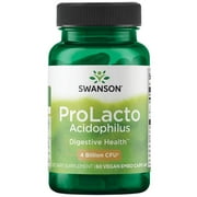 Swanson Prolacto Acidophilus 4 Billion Cfu 60 Veggie DrCapsules