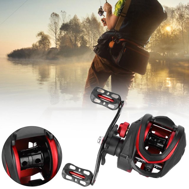 11.5x8cm Brake Fishing Reel, Fishing Casting Reel, Magnetic For Sea/Fresh Fishing Fishing Lover ANGGREK Otros