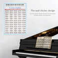 thumbnail image 4 of 88 Llaves de Acordes de Piano Ecológicos, Póster de Acordes de Piano, Para Acordes de Práctica en el Hogar Estudiantes aulas acesorios de instrumentos Musicales Bajo, 4 of 7
