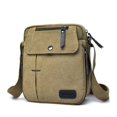 thumbnail image 5 of Bolso de mensajero pequeño de lona para hombre, bolso de hombro informal, bolso de pecho, bolso de viaje,, 5 of 5