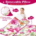 thumbnail image 3 of Pioneer Flower Floral Print Pattern Toddler Nap Mats for Kids Preschool,Sleeping Mat Bag or Kids,Toddler Sleeping Bag,Toddler Nap Mat or Daycare, 3 of 6