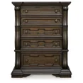 thumbnail image 4 of Ashley Furniture Maylee Brown Chest of Drawers, 4 of 5