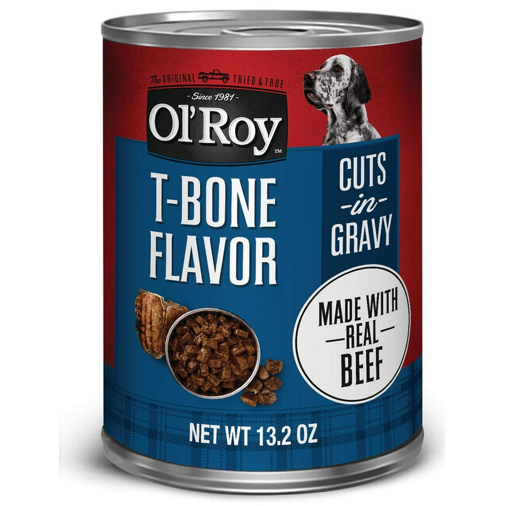 Ol' Roy Cuts in Gravy TBone Flavor Wet Dog Food, 13.2 oz