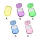 thumbnail image 4 of Seitruly 20 unids/caja de papel para lavar a mano, repuesto de Color sólido portátil, pícnic al aire libre, barbacoa, Camping, senderismo, accesorios Cuerpo del baño Azul Seitruly CE015681-04, 4 of 6