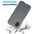 thumbnail image 4 of Case for Galaxy XCover 6 Pro, Nakedcellphone Special Ops Tactical Armor Rugged Shield Protective Cover [Anti-Fingerprint, Matte Grip Texture] for Samsung XCover6 Pro Phone (2022, SM-G736) - Storm Gray, 4 of 7