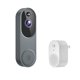 thumbnail image 1 of Herramientas y mejoras para el hogar Safedoorbell Timbre de seguridad con cámara Puerta segura inalámbrica con cámara Timbre de seguridad sin cuota mensual El camino a su hogar Wi-Fi inalámbrico Video, 1 of 2