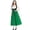 Green, variant on Womens Medieval Dirndl Dress, Long Sleeve Bavarian Folk Festival Gown Purple M