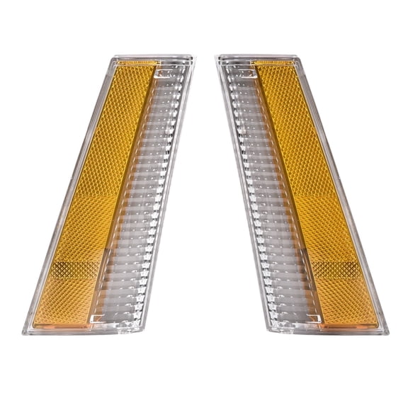 PIT66 FIT FOR 1978-1979 MALIBU EL CAMINO HEADLIGHT SIDE MARKER TURN LIGHT LAMP LENS