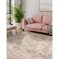 thumbnail image 2 of Unique Loom Portland Collection Area Rug - Canby (5' 3" Square Ivory/Beige), 2 of 8