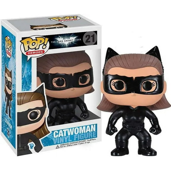 Funko Batman POP! Heroes Catwoman Vinyl Figure #21 [The Dark Knight Rises] with Hard Stack