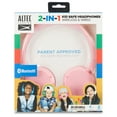 thumbnail image 6 of Altec Lansing KID SAFE 2-IN-1 MZX250 - Headphones - On-Ear - Bluetooth - Wireless, Wired - Pink, 6 of 6