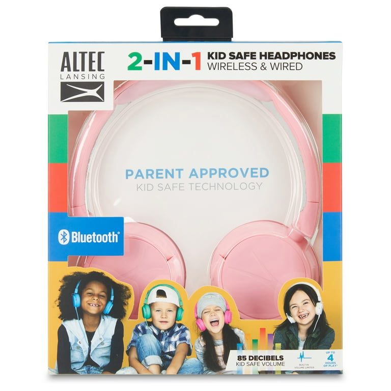 Altec Lansing KID SAFE 2-IN-1 MZX250 - Headphones - On-Ear Altec Lansing KID SAFE 2-IN-1 MZX250 - Headphones - On-Ear