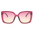 thumbnail image 1 of de de para Mujer de Diseñador 400 - Rosa + rosa amarillo 58x60mm Sunnimix Gafas de sol con montura Cat Eye para mujer, 1 of 8