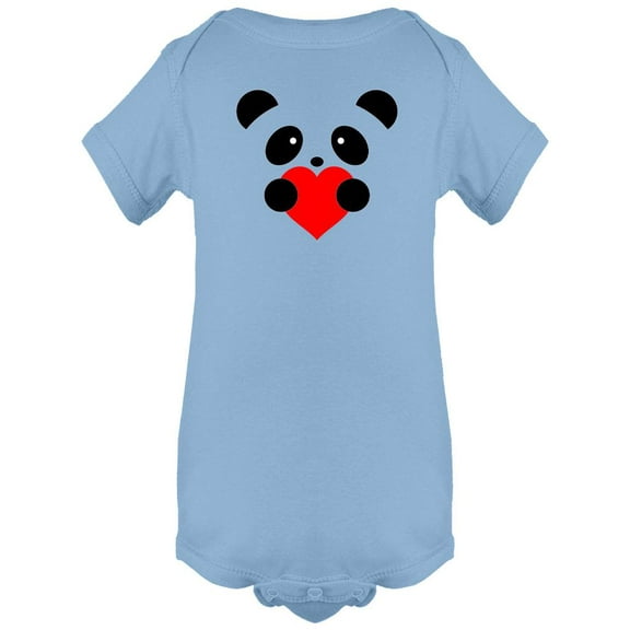 Cute Panda With Love Bodysuit Infant -Image by Shutterstock, Newborn