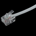 thumbnail image 3 of Cable de Extensión de Teléfono Módulo RJ11 a RJ11 Claro de 2 Metros 6.56Ft, 3 of 3