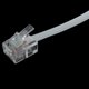 thumbnail image 3 of Cable de Extensión de Teléfono Módulo RJ11 a RJ11 Claro de 2 Metros 6.56Ft, 3 of 3