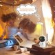 thumbnail image 5 of Lámpara Luz de noche de cabecera LED 2 engranajes de mesa de astronauta de dibujos animados regulable decorativa JShteea Para estrenar, 5 of 7