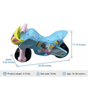 Peppa Pig Toddler Foot-to-Floor Bike, Stable Wide-Wheel Design, Lightweight