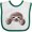 White and Green, variant on Inktastic Kiniart Sloth Boys or Girls Baby Bib