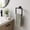 Black, variant on Towel Ring, Matte Black, 1 Pack Wall Mounted Square Bathroom Towel Holder, for Home Hotel Kitchen Bathroom Organizing Hand Towels Washcloths and Small Bath Linens