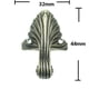 thumbnail image 5 of Esquina Decorativa de Bronce Soledad 24 Piezas Para Cajas de Joyas, 5 of 10