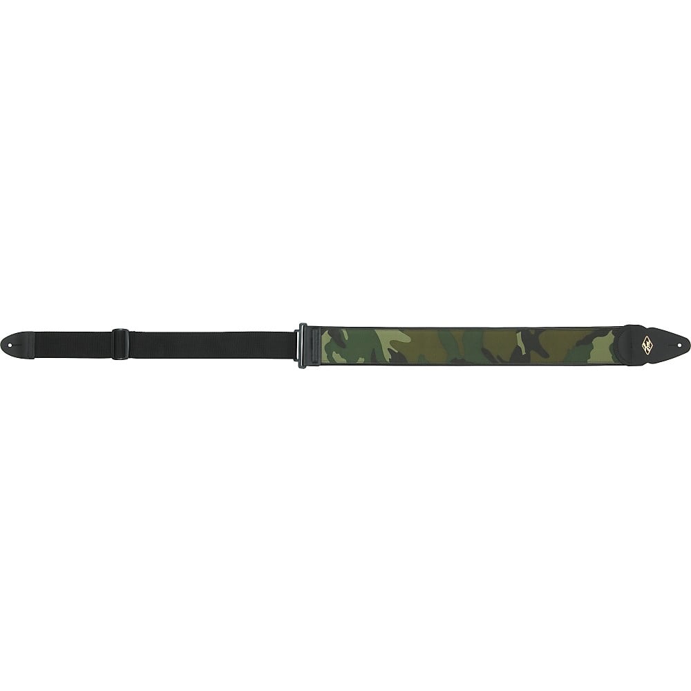 LM Products Padded Designer Nylon Guitar Strap Camouflage