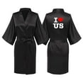thumbnail image 1 of TIMIFIS Ensembles de Robes en Soie pour Couples, Robes de Spa d'Hôtel, Robes de Mariée et de Marié, Robes de Fête Nuptiale 1Pcs PRING/Été, 1 of 5