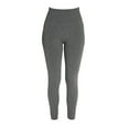 thumbnail image 6 of MUK LUKS Women's 2 Pair Jersey Fleece Lined Leggings, 2 Pack, Sizes S/M to 1X/2X, 6 of 11