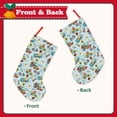 thumbnail image 2 of Vsdgher Cartoon Car Racing Christmas Stockings 18 inch Large Kids Stocking Bags Hanging Socks for Christmas Decor Decorations, 2 of 7