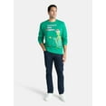 thumbnail image 2 of Dr. Seuss The Grinch Men's and Big Men's Graphic Light Up Sweatshirt, Sizes XS-3XL, 2 of 6