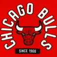 thumbnail image 4 of Unisex Sportiqe Red Chicago Bulls Athos Olson Tri-Blend Pullover Hoodie, 4 of 4