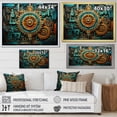 thumbnail image 4 of Designart "Legacy of Mesoamerica in Mexico II" Mexico Floater Framed Wall Decor, 4 of 7