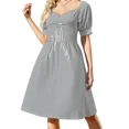 thumbnail image 1 of Vestido de manga corta Castle - Explore Series, vestido de verano para mujer, vestidos de noche para mujer, vestidos de mujer, 1 of 7
