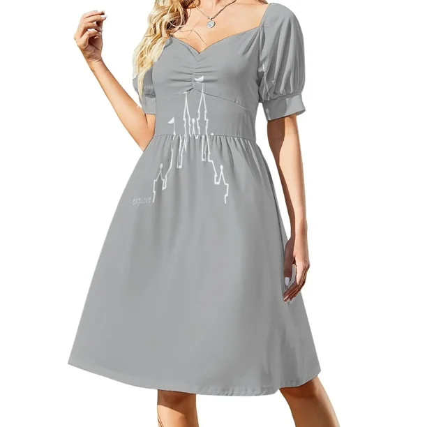 Vestido de manga corta Castle - Explore Series, vestido de verano para mujer, vestidos de noche para mujer, vestidos de mujer