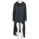 thumbnail image 2 of Gibobby Playera De Algodón Sólido Irregular Tamaño largo Tops Manga Mujer Sudadera Capucha Más Blusa Suéter Blusa de mujer（Gris， XXL), 2 of 5