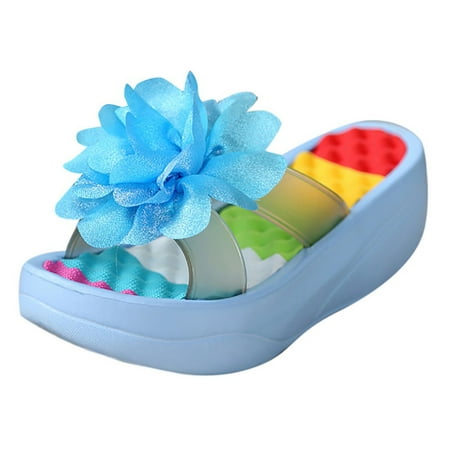 

KaLI_store Orthopedic Shoes for Women Women s Cross Strappy Sandals Flat Fisherman Thong Gladiator Strap Sandals Sky Blue
