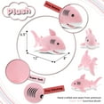thumbnail image 4 of DolliBu Baby Soft Plush Pink Shark Toy - Stuffed Animal Shark Plush for Boys and Girls, Sea Animal Toys and Shark Gifts for Kids, Teens and Adults, Ocean Stuffed Animal Plush Toy Shark - 12 Inches, 4 of 8