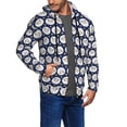 thumbnail image 2 of Naloa Cute Sheep With Star Men’s Hoodies, Zip up Hoodie, Sweatshirts,Hoodies for Men Sizes S-3XL-X-Large, 2 of 5