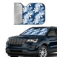thumbnail image 3 of Kdxio Flower Print Front Windshield Sun Shade,Folding Auto Sunshade for Car Truck SUV-Small, 3 of 7
