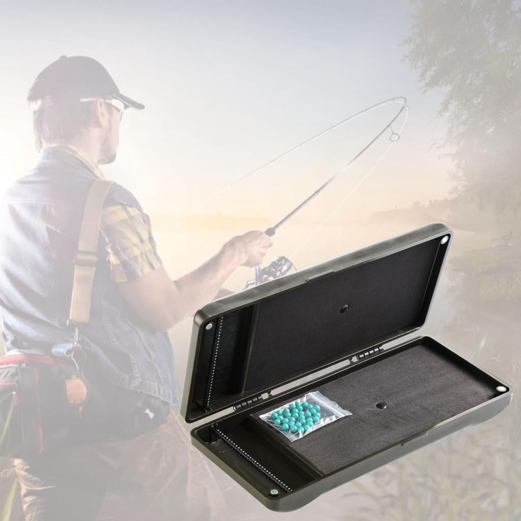 Anglers Tackle Storage Box Features Closure Storage 62 Leader ABS for Fishing Rigs Gear Organization