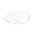 thumbnail image 2 of FUTUREORYY Transparent Acrylic Retail Store Display Rack for with Multi Tier Shelf for Supermarket Storage, 2 of 8