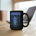 thumbnail image 4 of Mortician Frankenstein Death Parlor Funeral Coffee Mug, 15oz, Black, 4 of 4