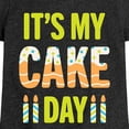 thumbnail image 3 of Instant Message - Its My Cake Day - Toddler & Youth Girls Short Sleeve Graphic T-Shirt, 3 of 6