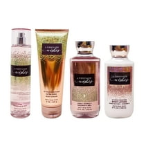 Bath and Body Works A Thousand Wishes Deluxe Gift Set - Fragrance Mist - Body Cream - Shower Gel - Body Lotion - Full Size
