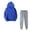 Blue#2, variant on Womens Hoodies Pullover Plus Size,Women's Fashion Fall Winter Outfits Sports Tracksuits Long Sleeve Pullover Hoodies Pants Suit