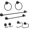 Baldwin 8-piece Bath Hardware Set, Matte