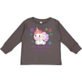 thumbnail image 3 of Inktastic My Big Sister Loves Me- cute unicorn Boys or Girls Long Sleeve Toddler T-Shirt, 3 of 5