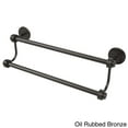thumbnail image 5 of Satellite Orbit Two Collection Double Towel Bar with Grooved Accents - Polished Nickel / 36 Inch, 5 of 5